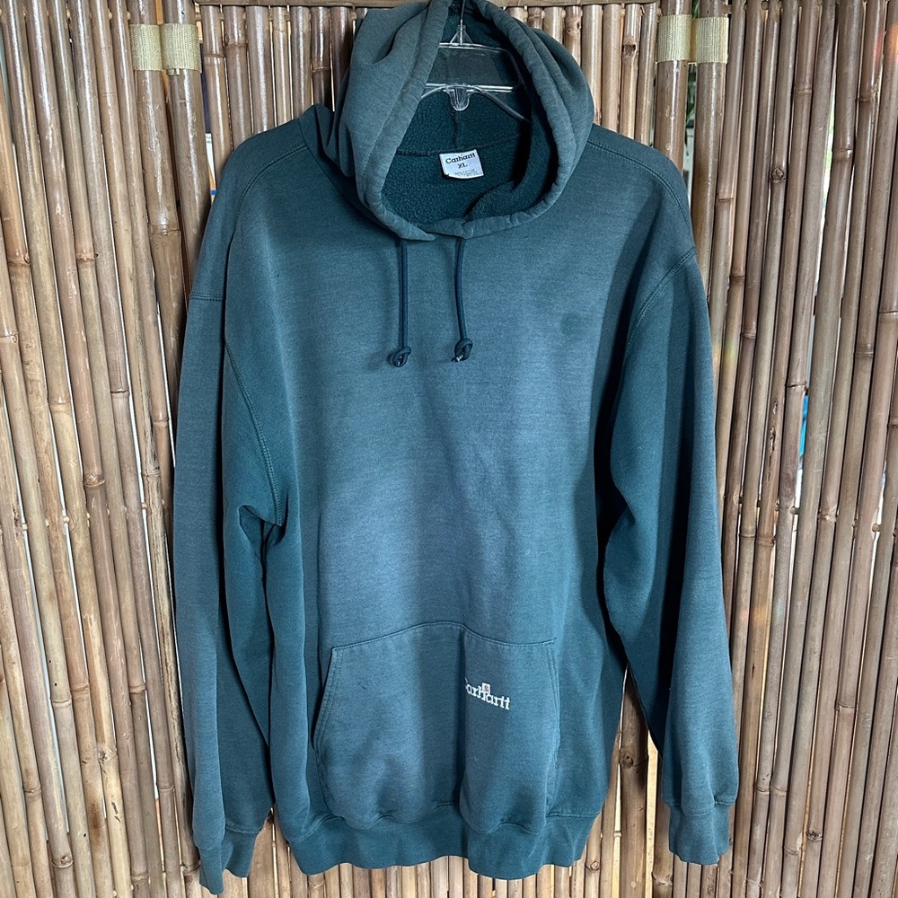 Carhartt Men's Teal Hoodie